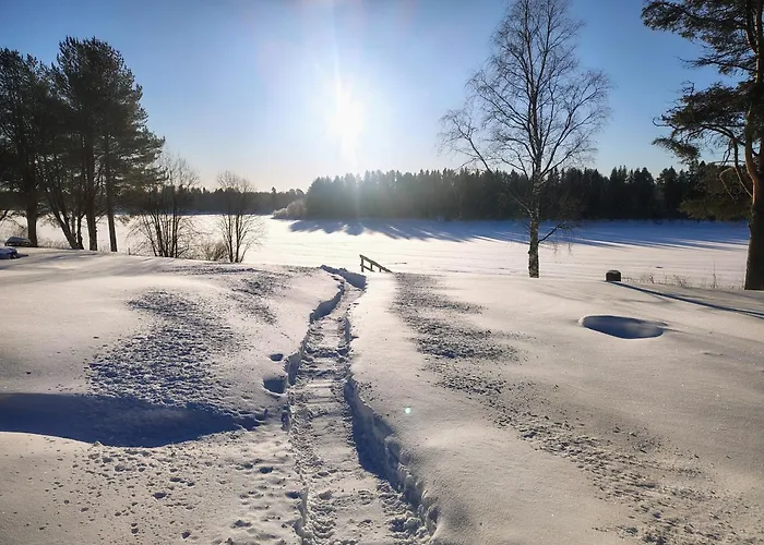 Riverside In Rovaniemi, Lapland