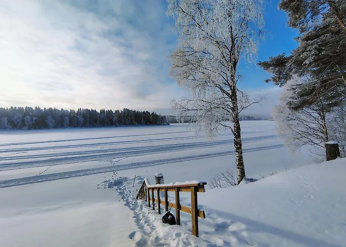 Riverside In Rovaniemi, Lapland *